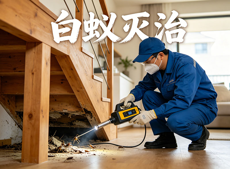 嘉善县白蚁灭治服务｜专业消杀，筑牢建筑安全防线