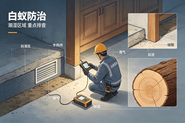 白蚁防治现场勘查|虫害评估出具白蚁治理方案 白蚁防治现场勘查|虫害评估出具白蚁治理方案